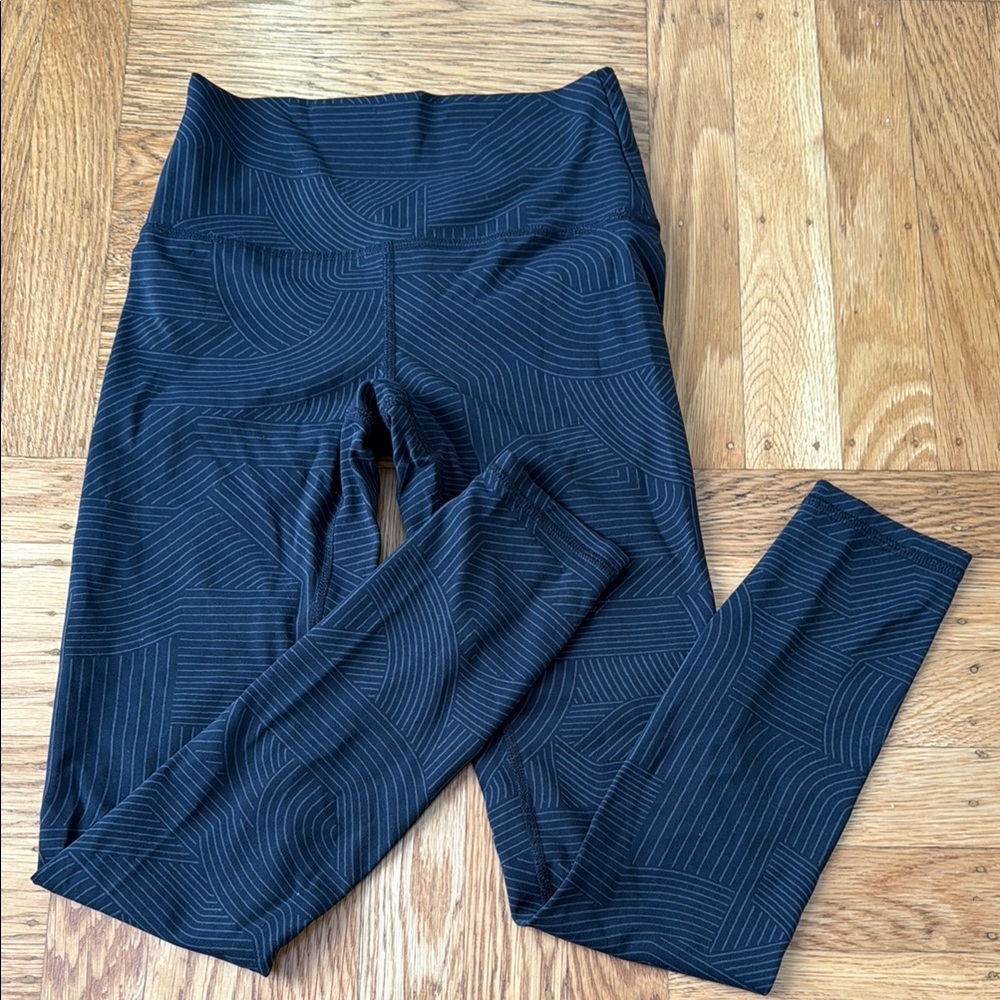 Prana Women’s Luxara Black Patterned 7/8 Legging